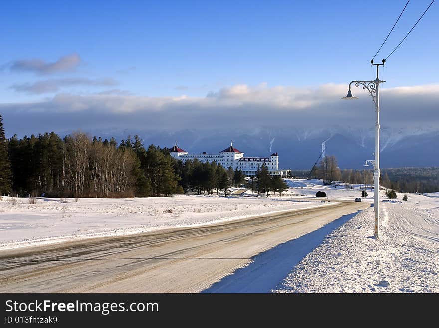 Winter at Bretton Woods, New Hampshire