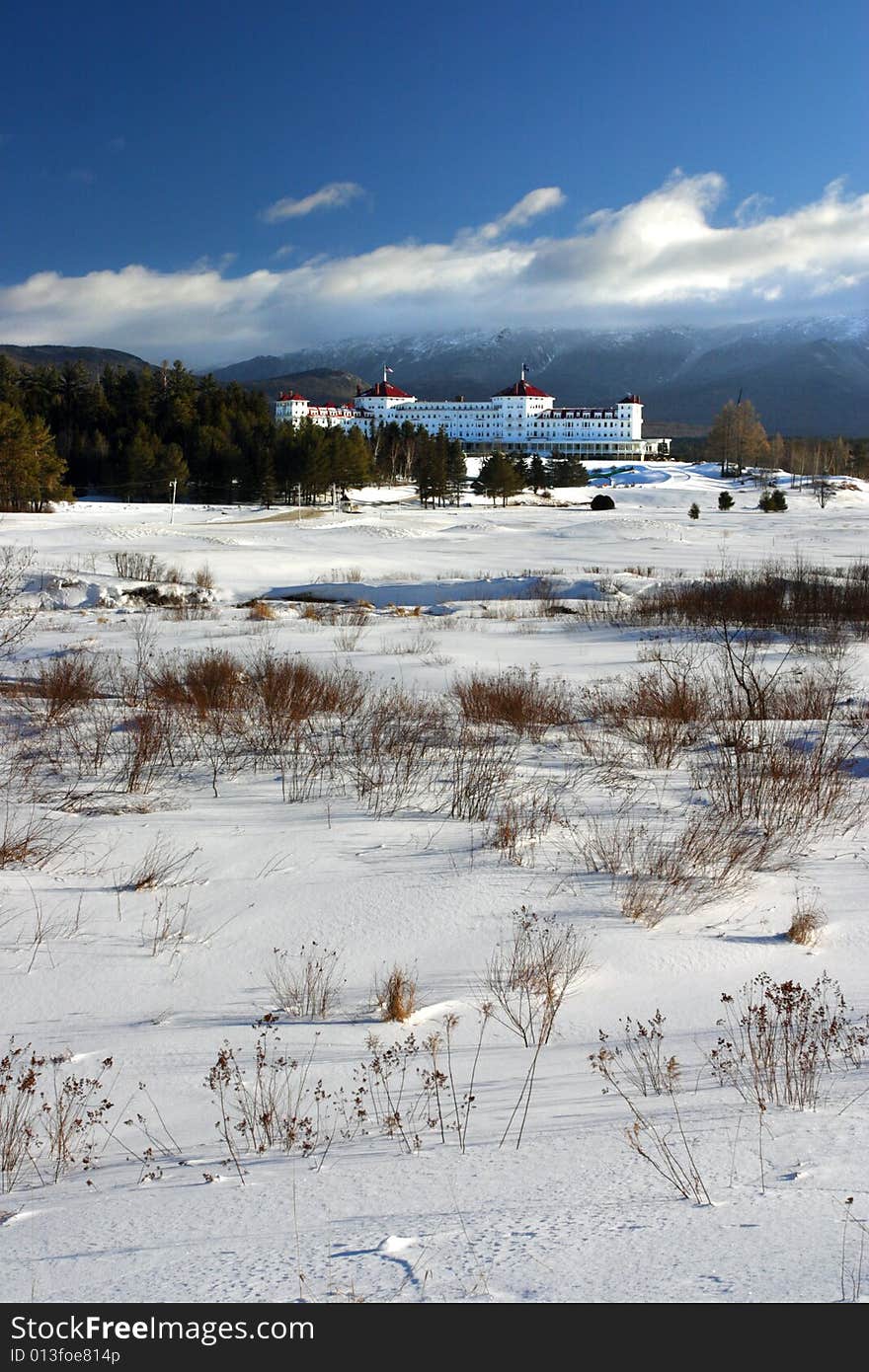 Winter at Bretton Woods, New Hampshire