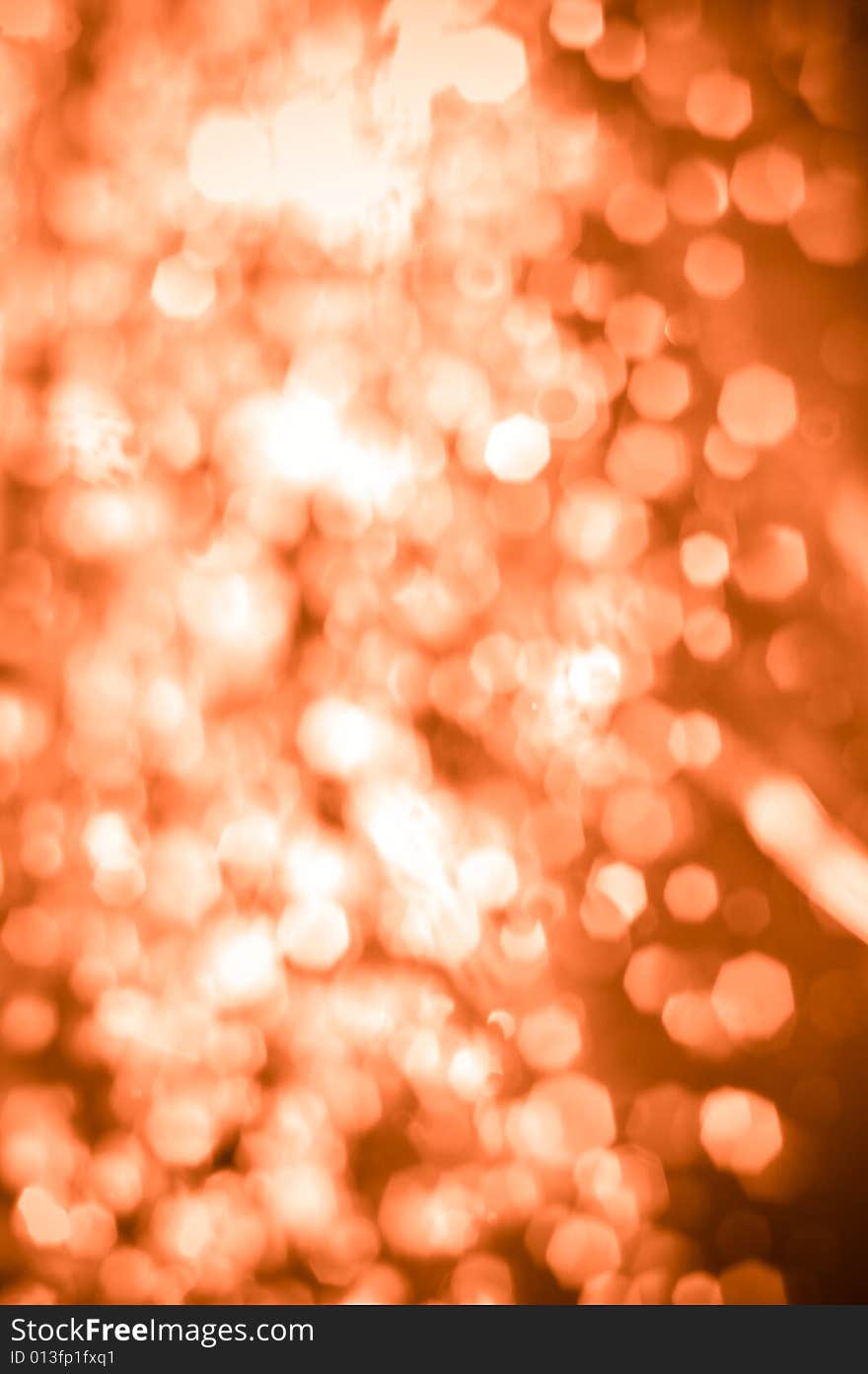 Red defocus background