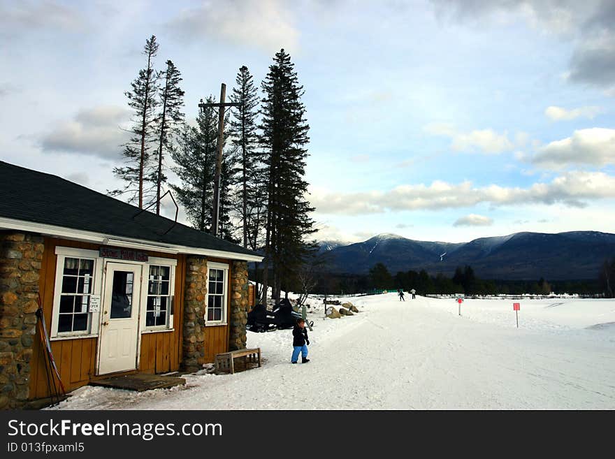 Winter at Bretton Woods, New Hampshire