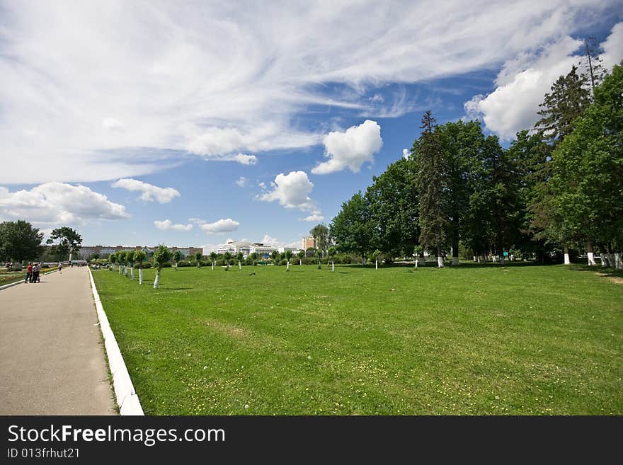 Park landscape