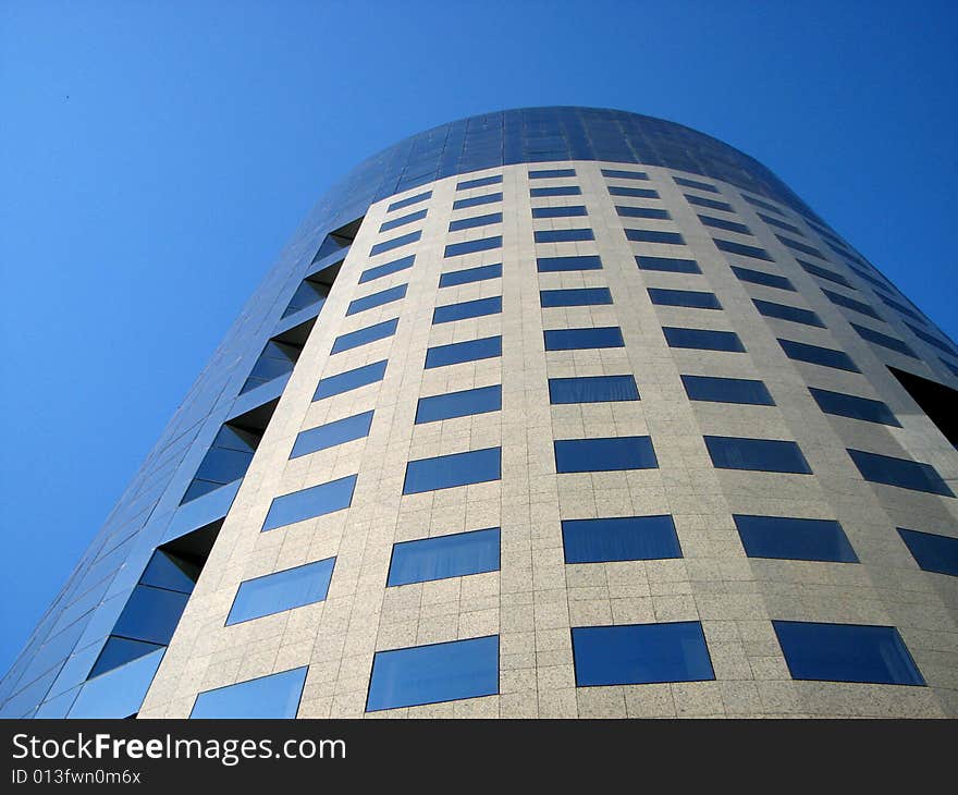 Modern office building located in Bucharest. Modern office building located in Bucharest