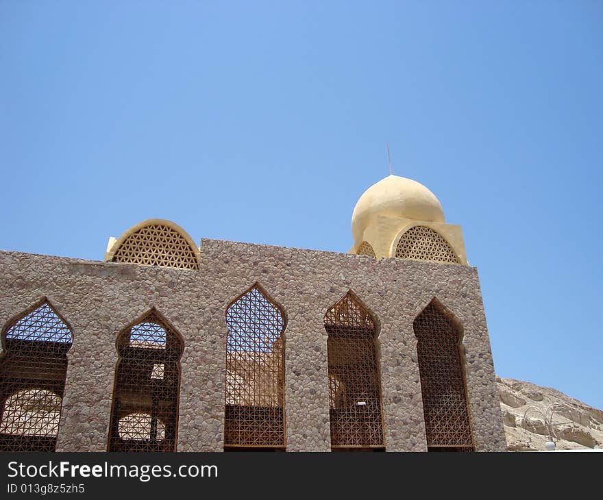 Detail of Arabic architecture in Egypt