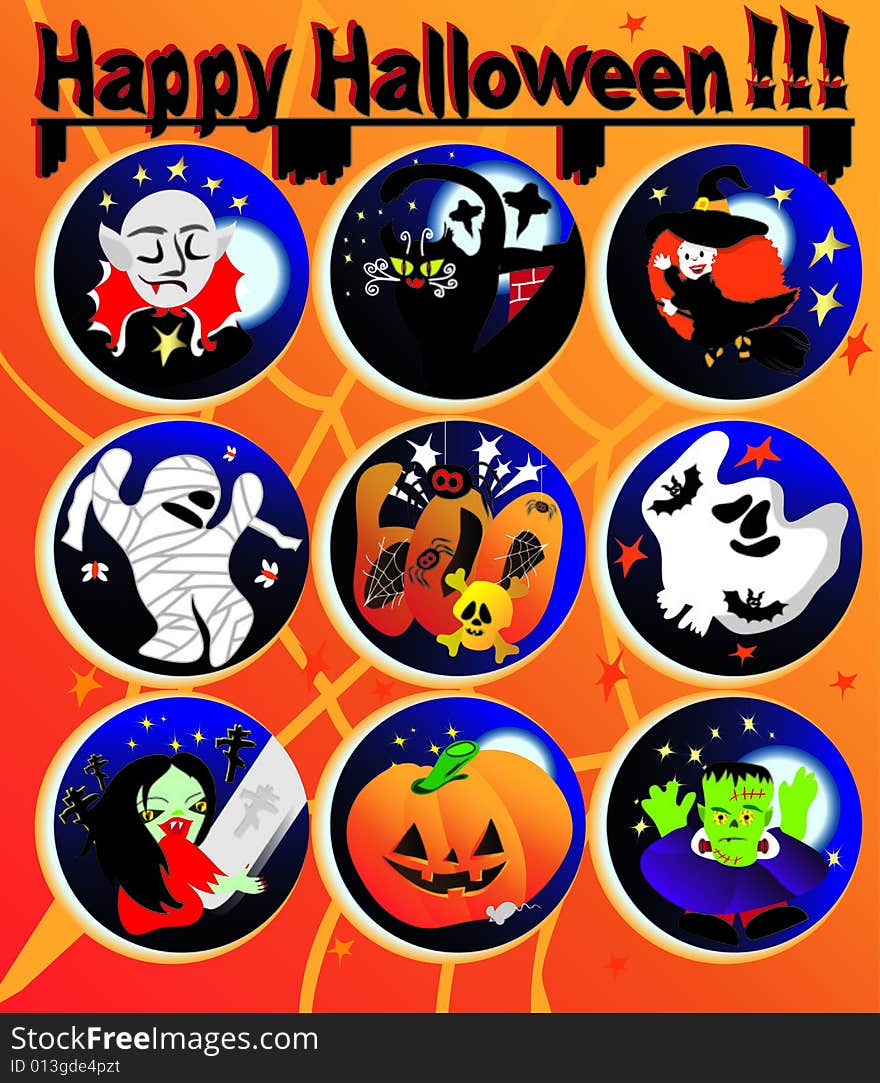 Halloween Background Vector