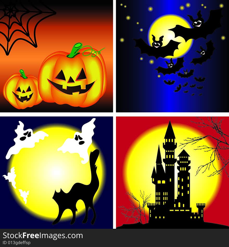 Halloween Background Vector