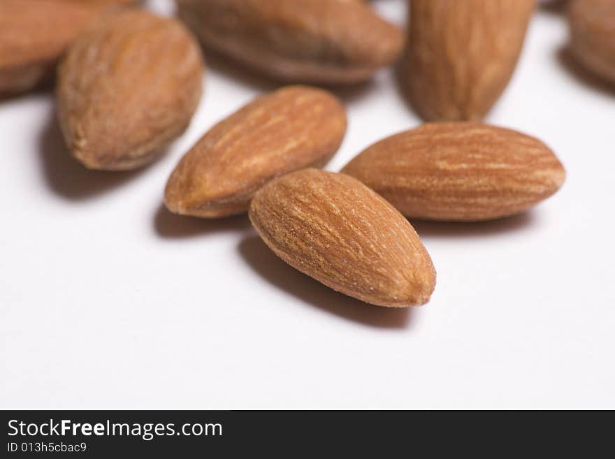 Almonds Close Up