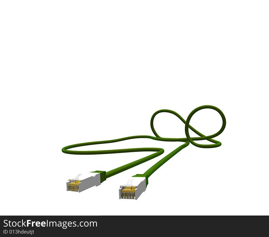 A group of network cable