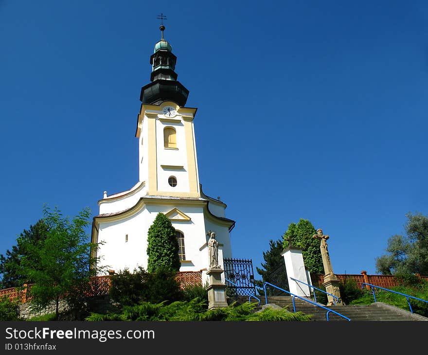 Shot of roman-catholic church st. Michael