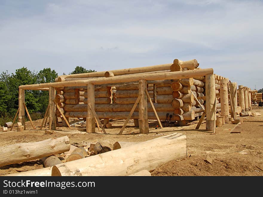 Log Home Construction