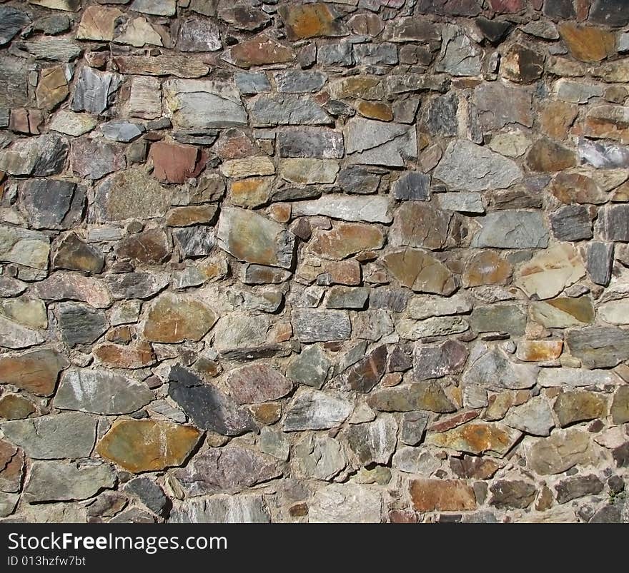 Beatiful stone wall texture. Great for backgrounds. Beatiful stone wall texture. Great for backgrounds.