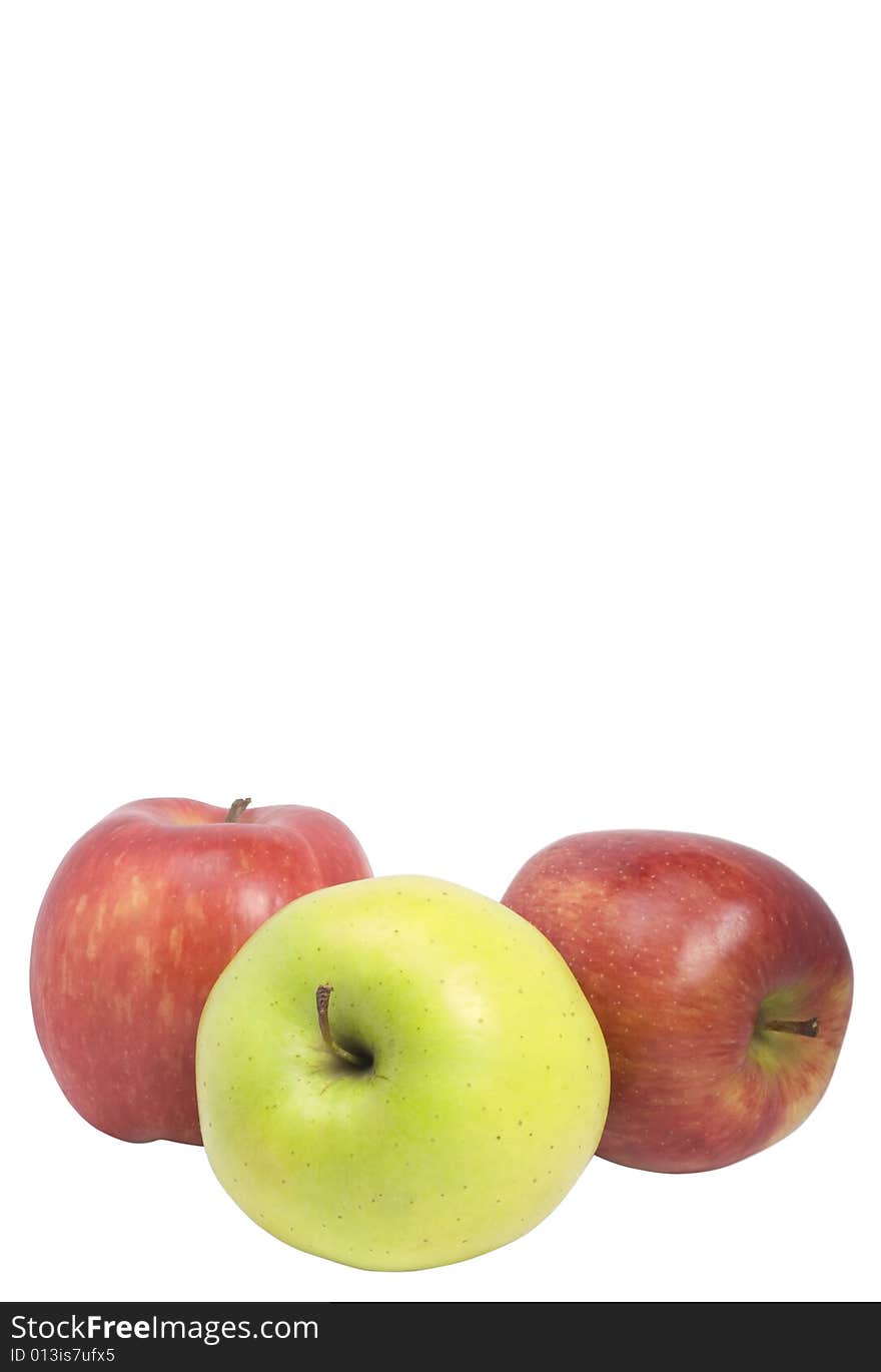 Mixed Apples With Copy-paste Space