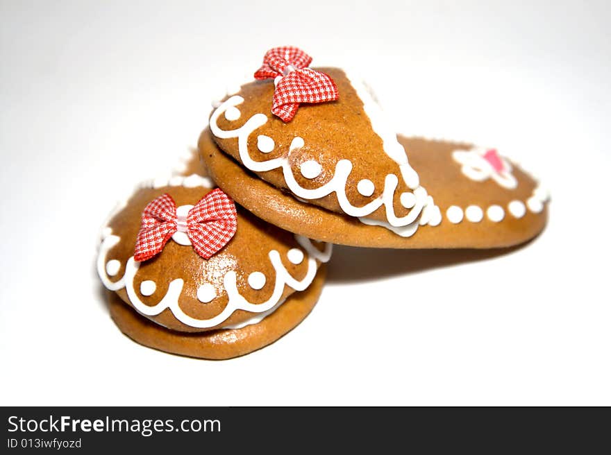 Gingerbread shoes