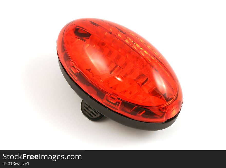 Small red lamp