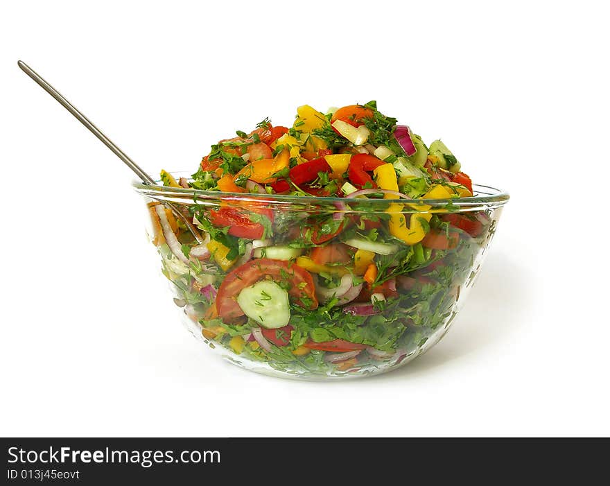 Salad in a bowl