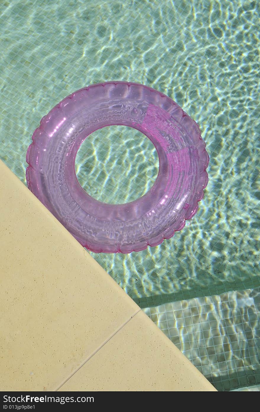 Buoy In Swimming Pool