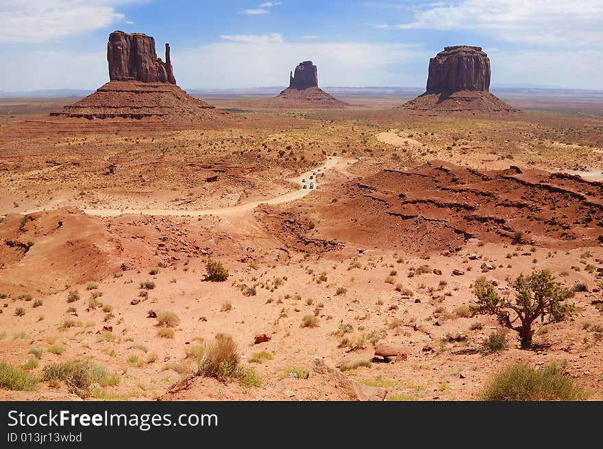 Monument Valley Landscape in Utah