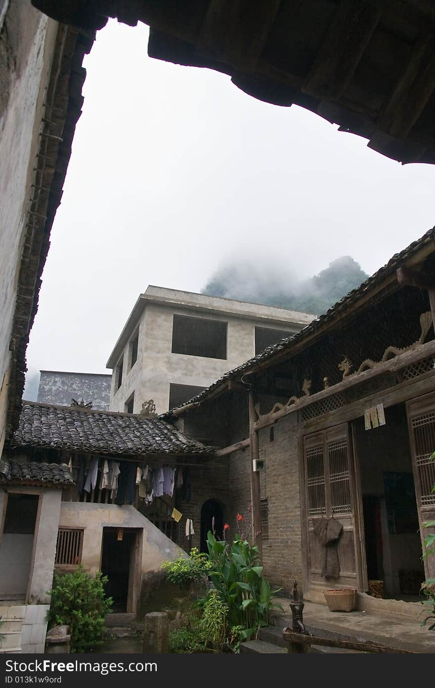 Yangshuo Old Traditional Chinese house, Guilin China