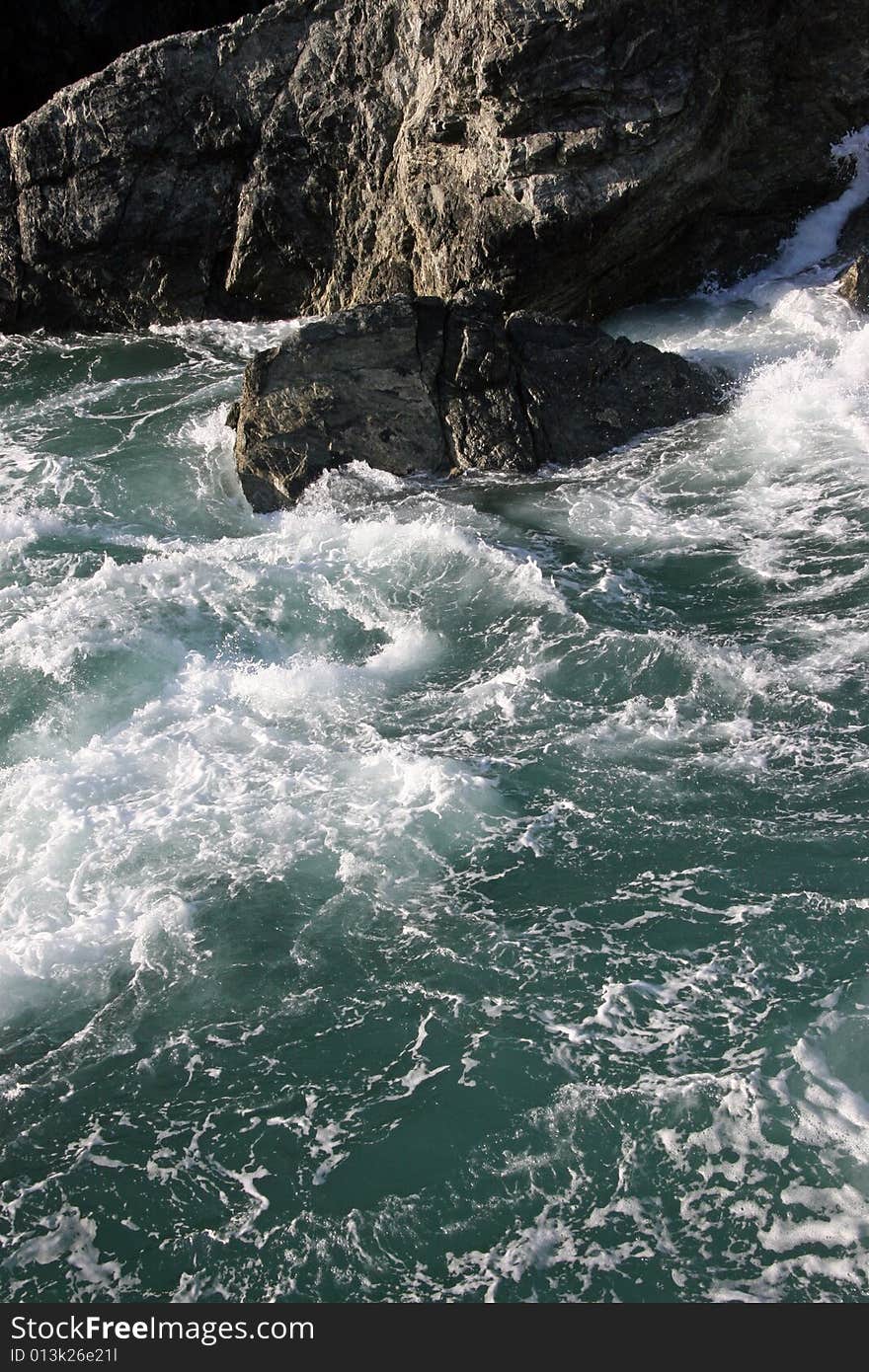 Cornish coastline