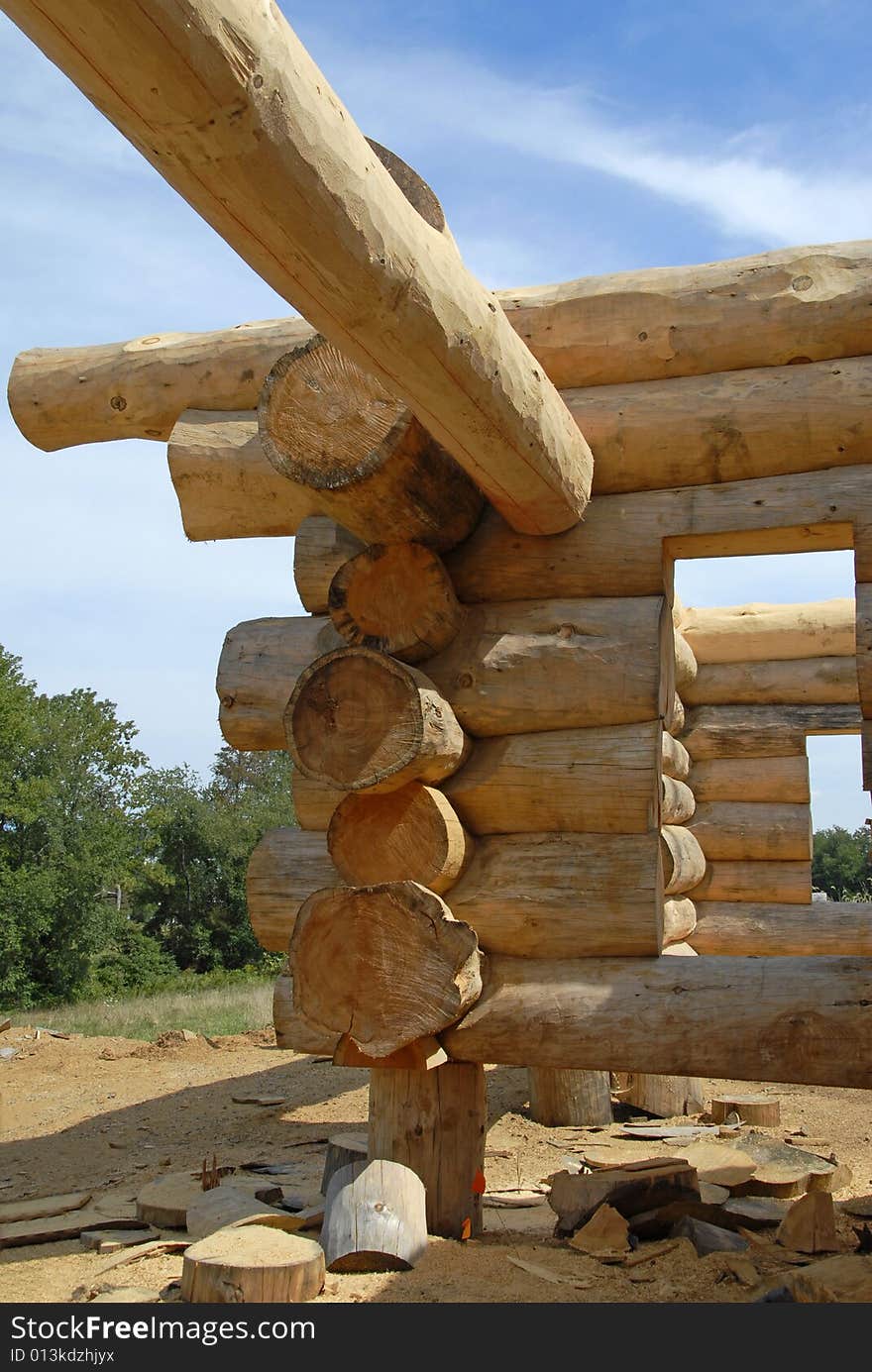 Log Home Construction