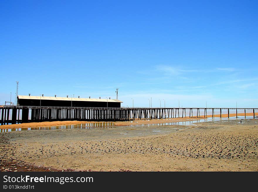 Pier Scene, Derby, Australia