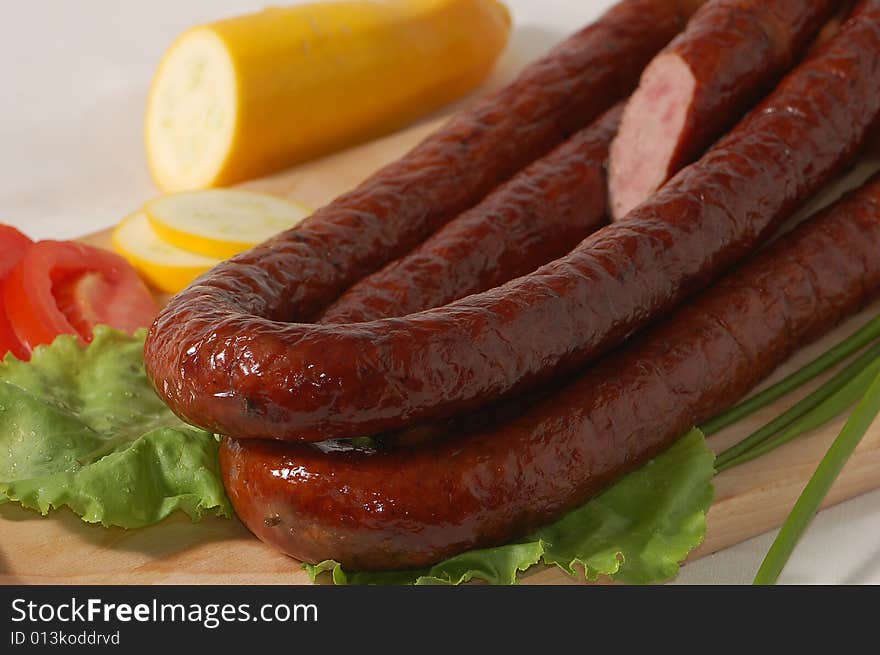 Delicious sausage