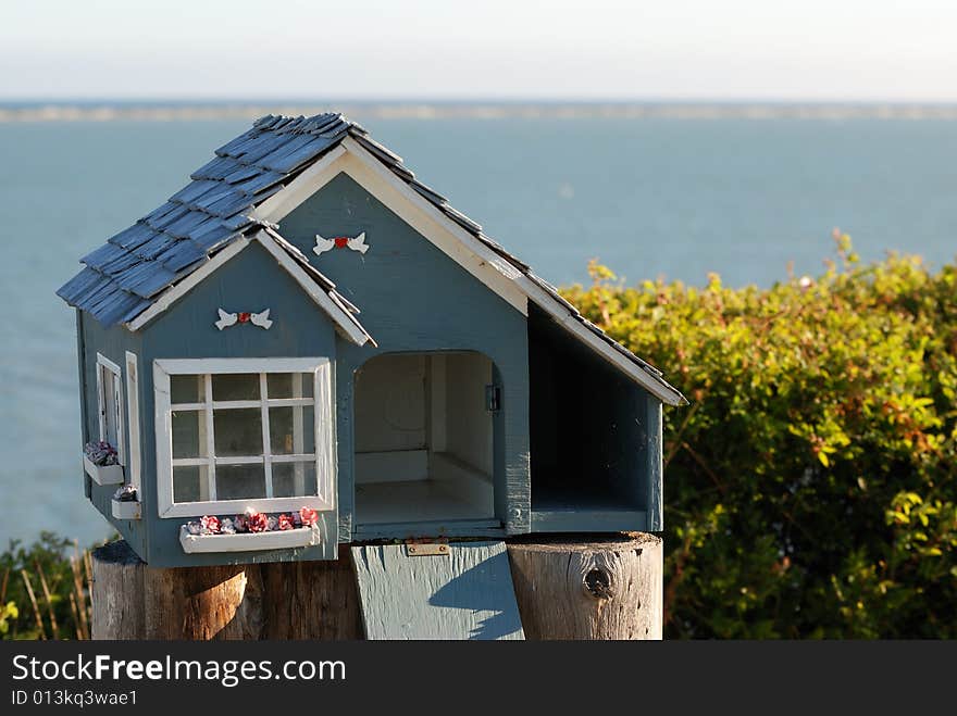 Mailbox by the ocean