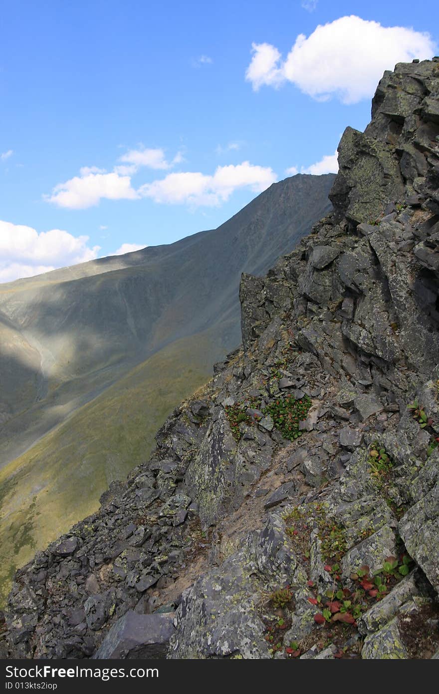 Altai Mountain in summer