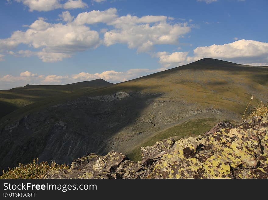 Altai Mountain in summer