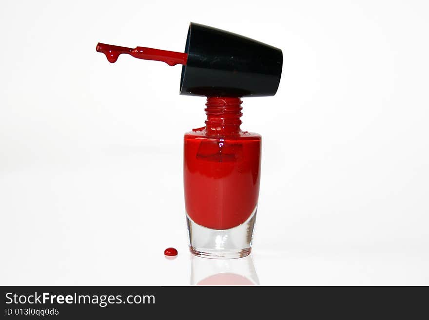 Red varnish