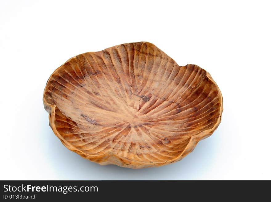 Wooden bowl