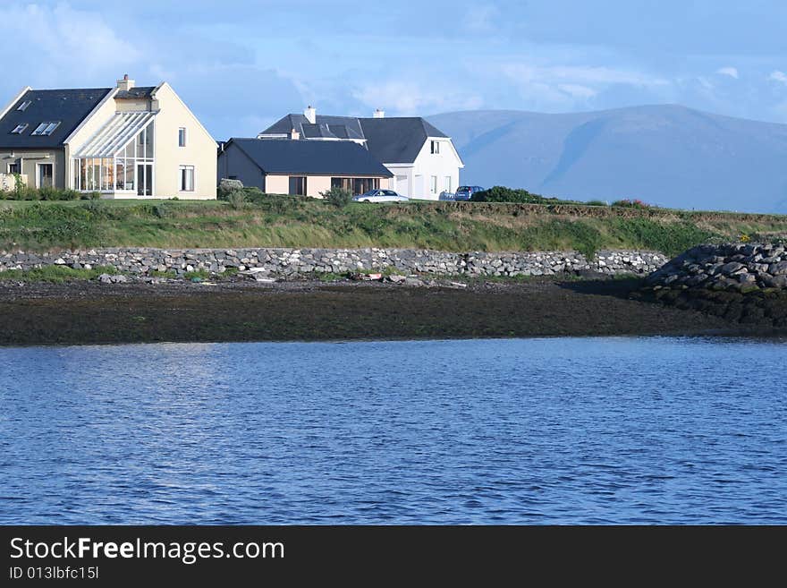 Ireland from the water