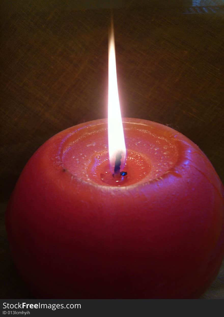 Red candle