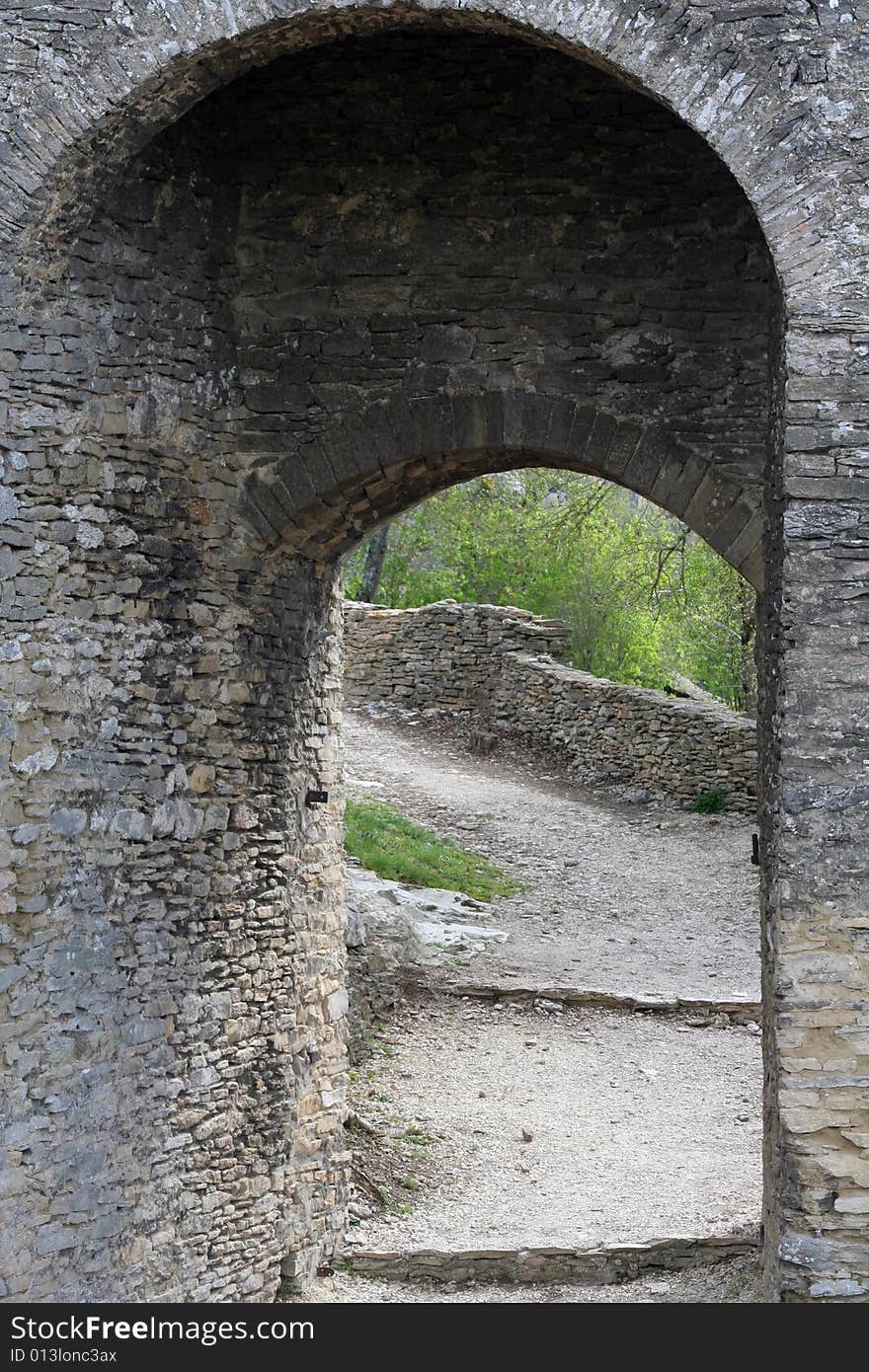 Ruins In Cremieu