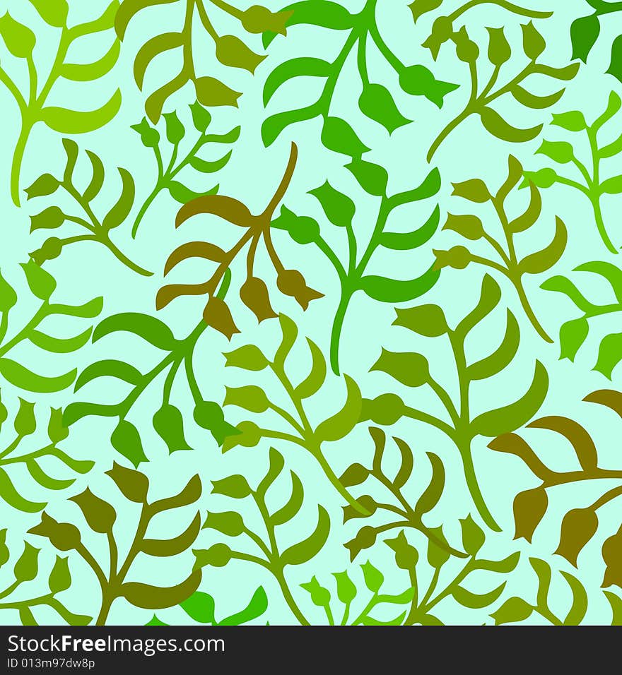 Green-Blue Background For Your Design. Green-Blue Background For Your Design