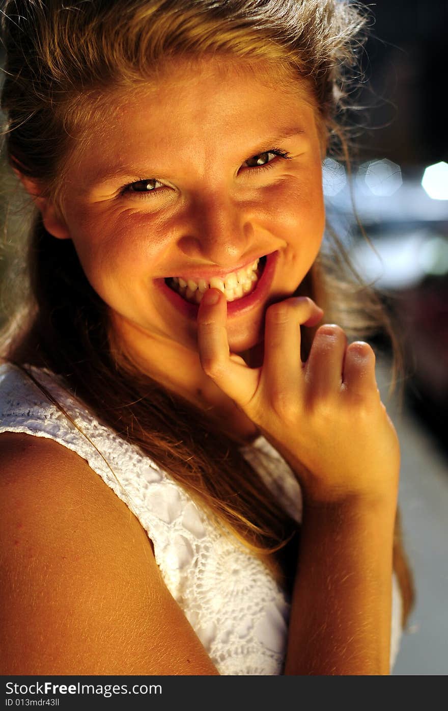 Portait Of Young Lady