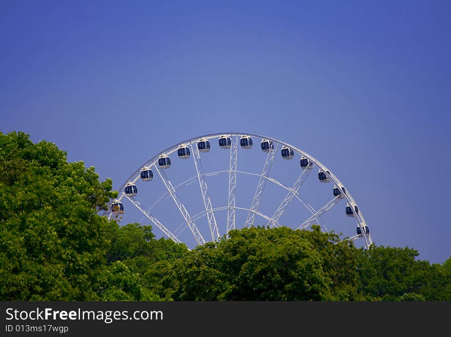 Photo of the Ferris wheel