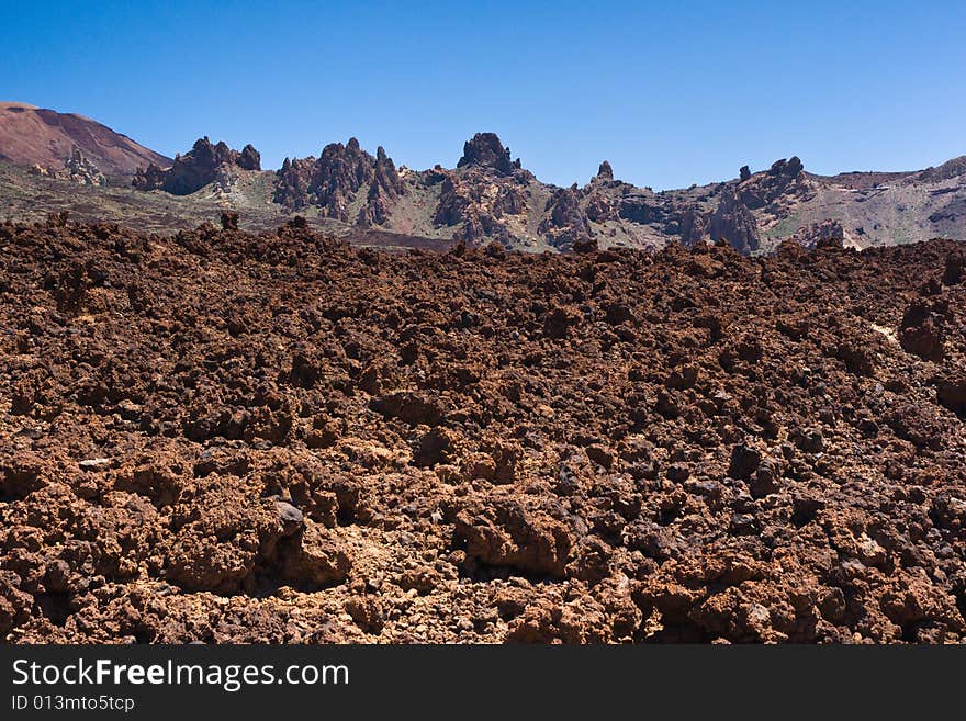 Lava rocks