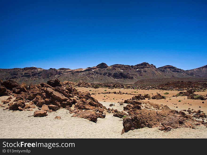 Tenerife mountain range