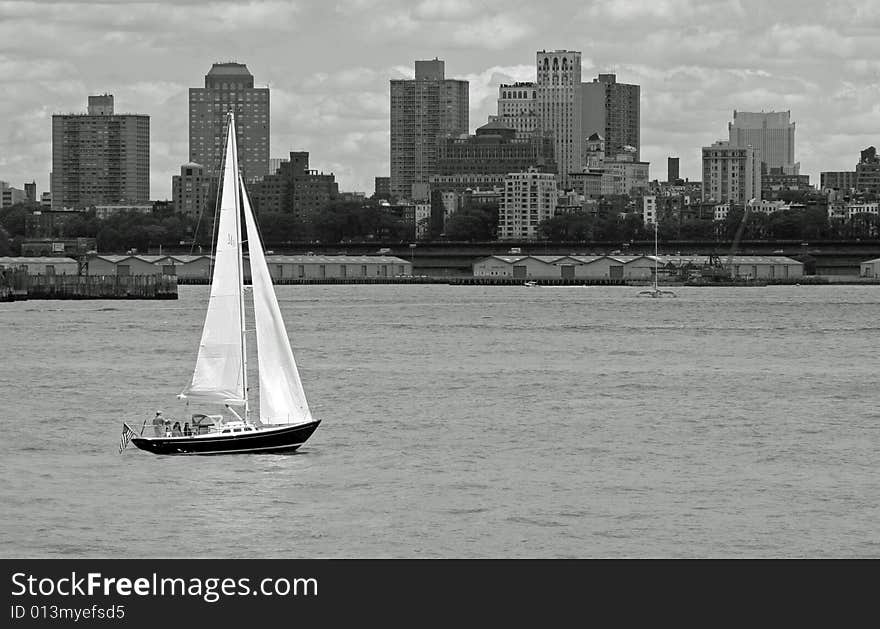 New York City in dignified black and white. New York City in dignified black and white.