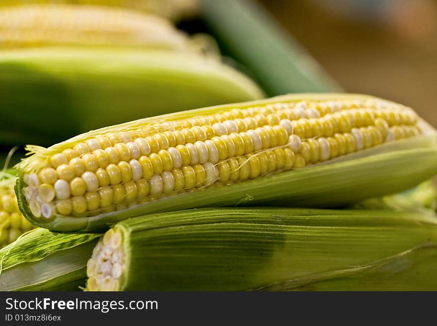 Photo of the Corn close up image