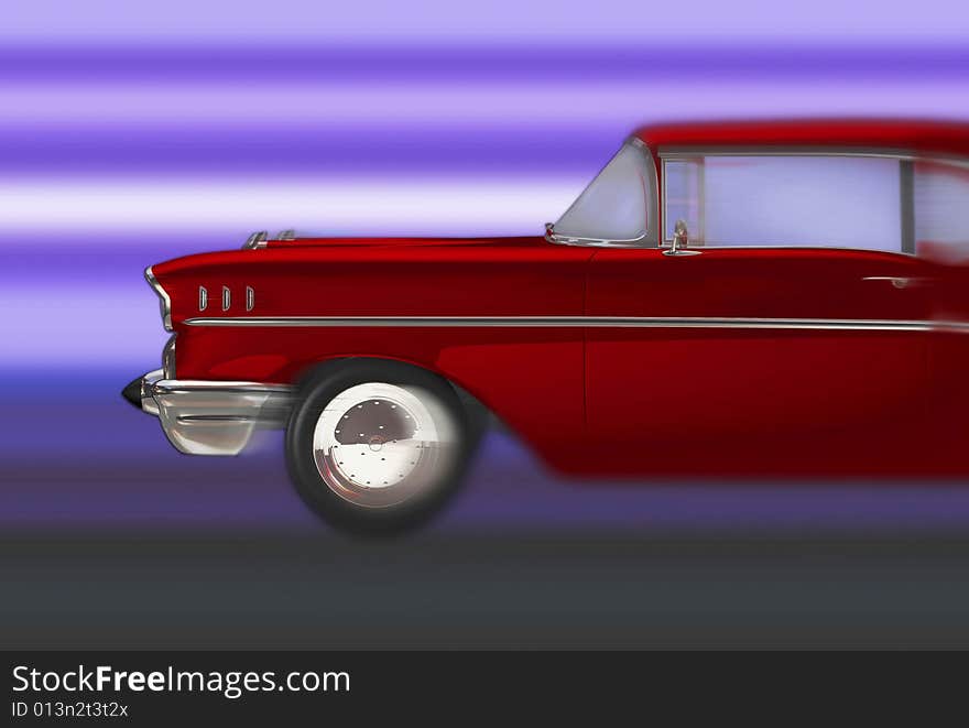 Old Car 3d