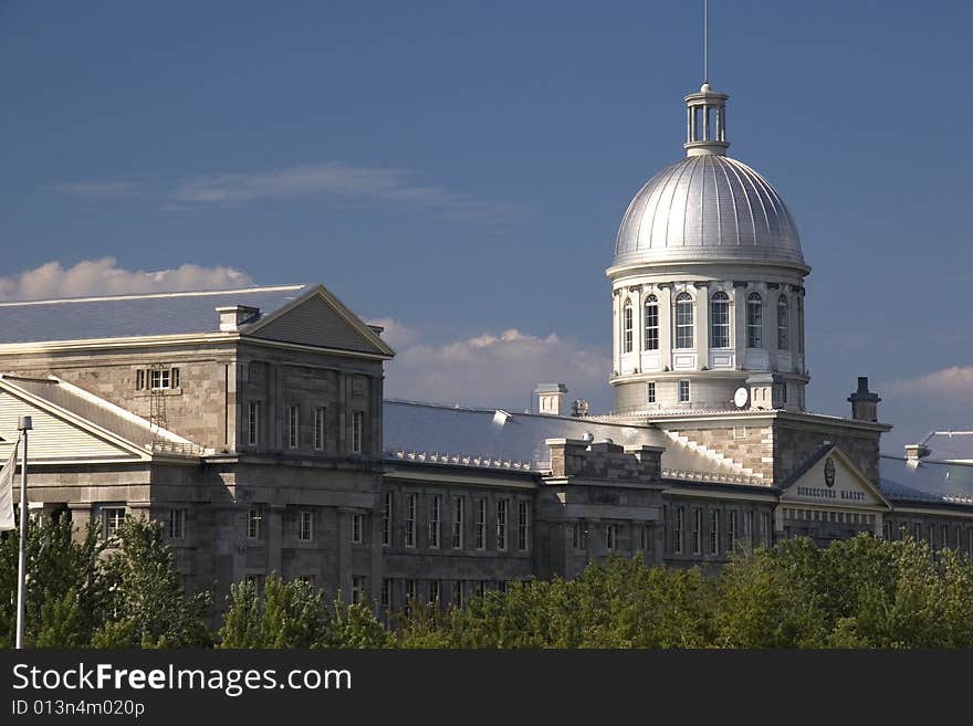 Old Montreal in summer