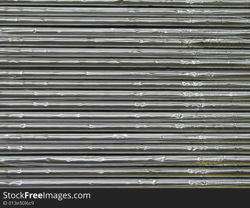 Abstract aluminum background