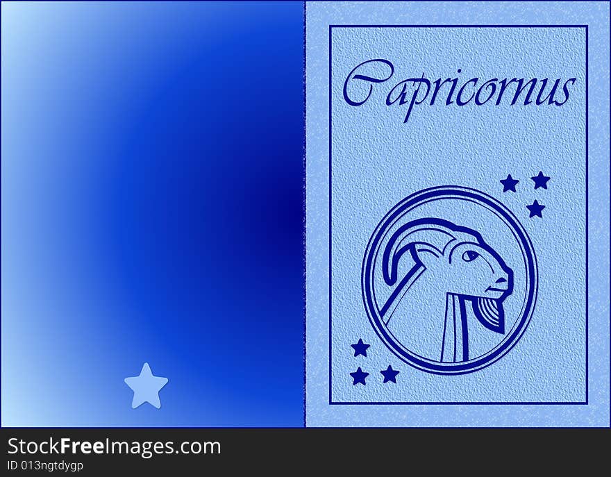 Capricornus Card