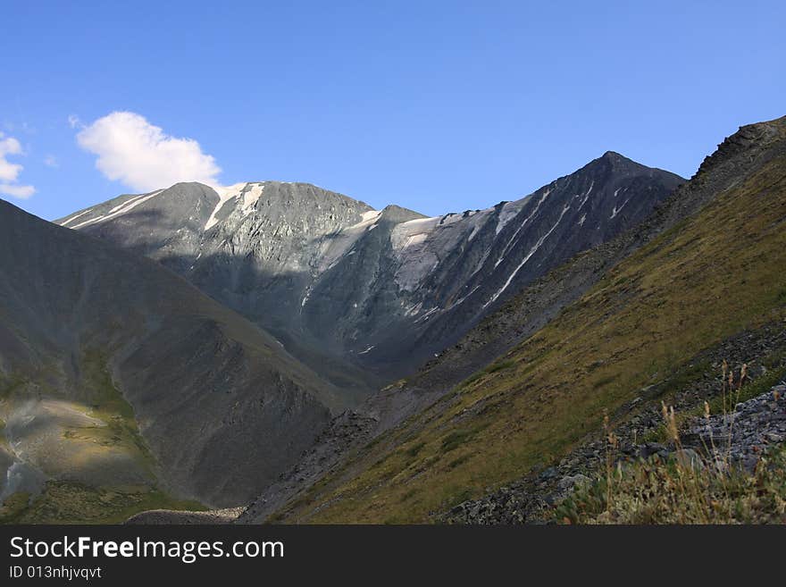 Altai Mountain in summer