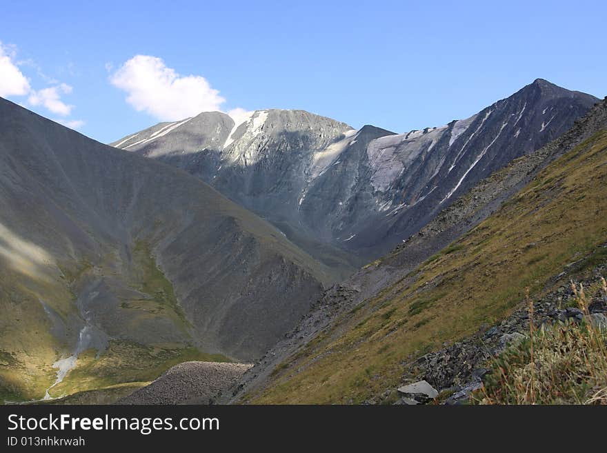 Altai Mountain In Summer