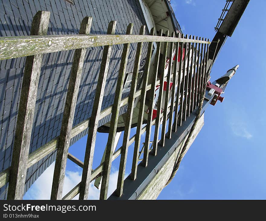 Windmill on german north sea