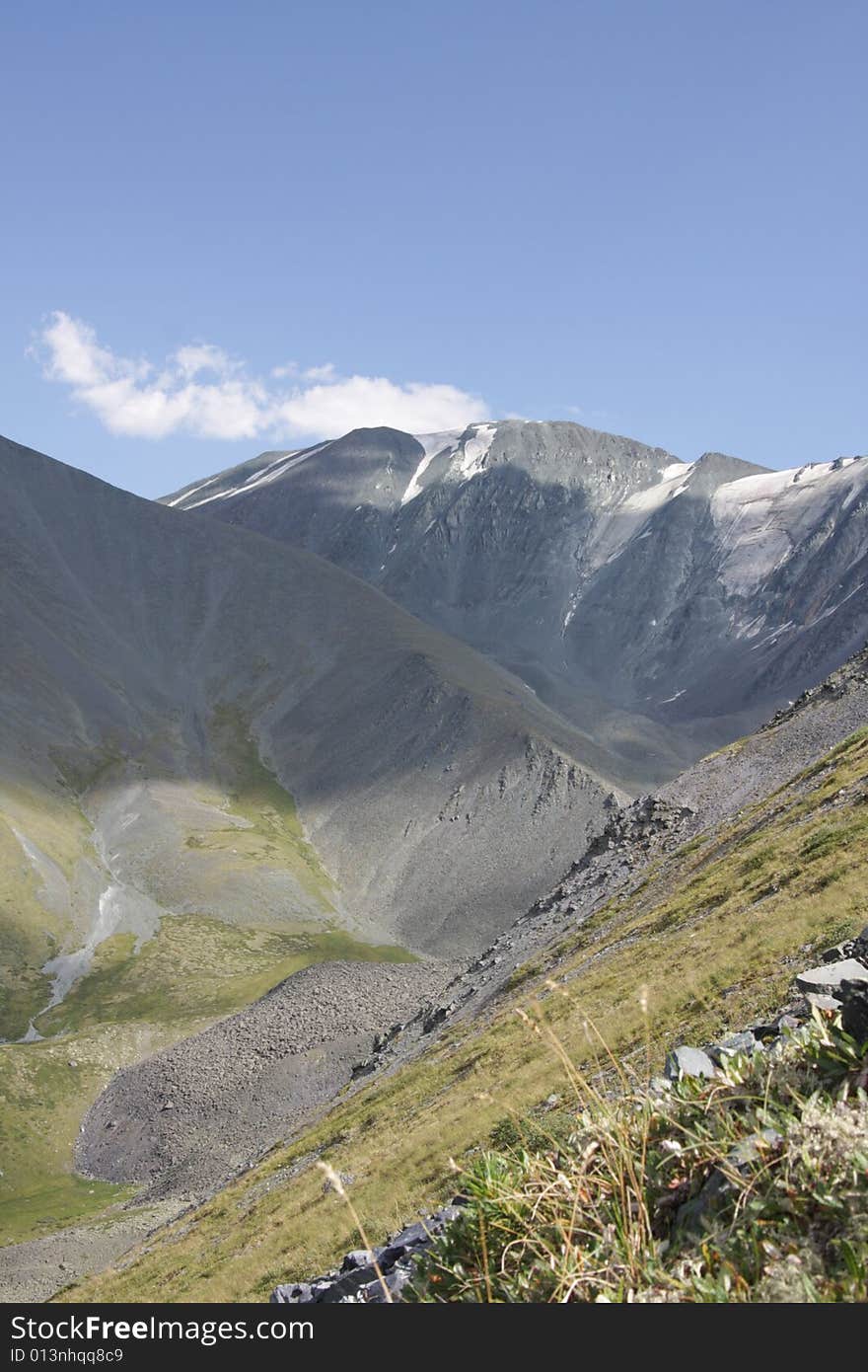 Altai Mountain in summer