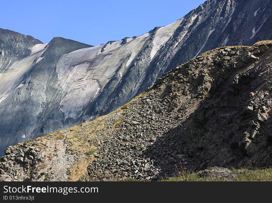 Altai Mountain in summer