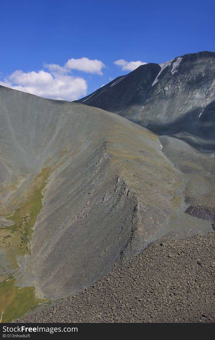 Altai Mountain in summer